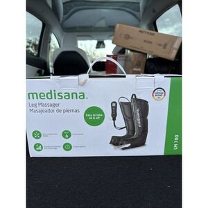 Medisana Leg Massager with Heat and Compression, Leg Massager for Circulation an